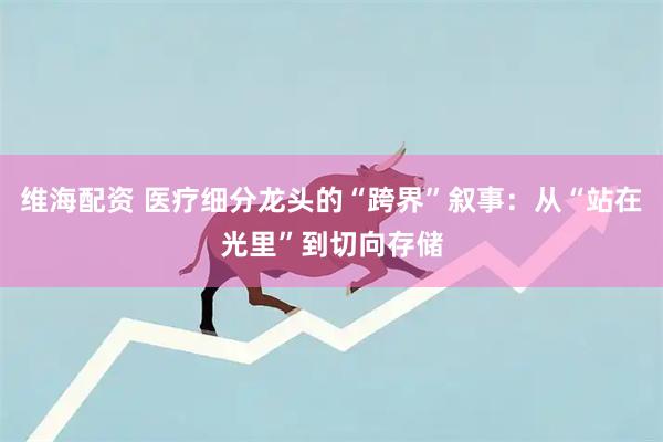 维海配资 医疗细分龙头的“跨界”叙事:从“站在光里”到切向存储