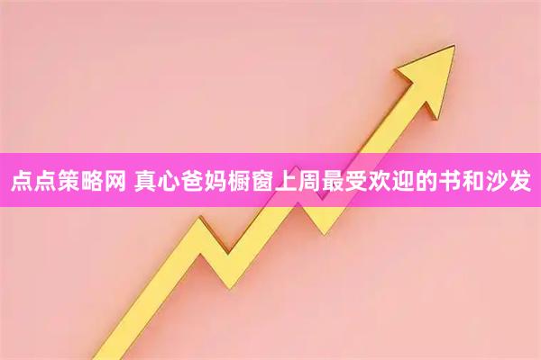 点点策略网 真心爸妈橱窗上周最受欢迎的书和沙发
