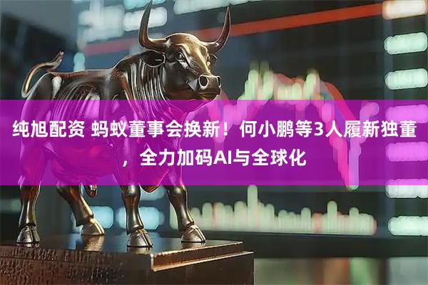 纯旭配资 蚂蚁董事会换新!何小鹏等3人履新独董,全力加码AI与全球化